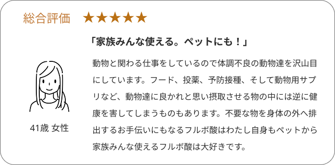 フルボ酸エキスに対する口コミ2